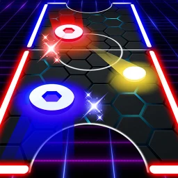 Air Hockey Glow HD Ultimate 2D のアイコン